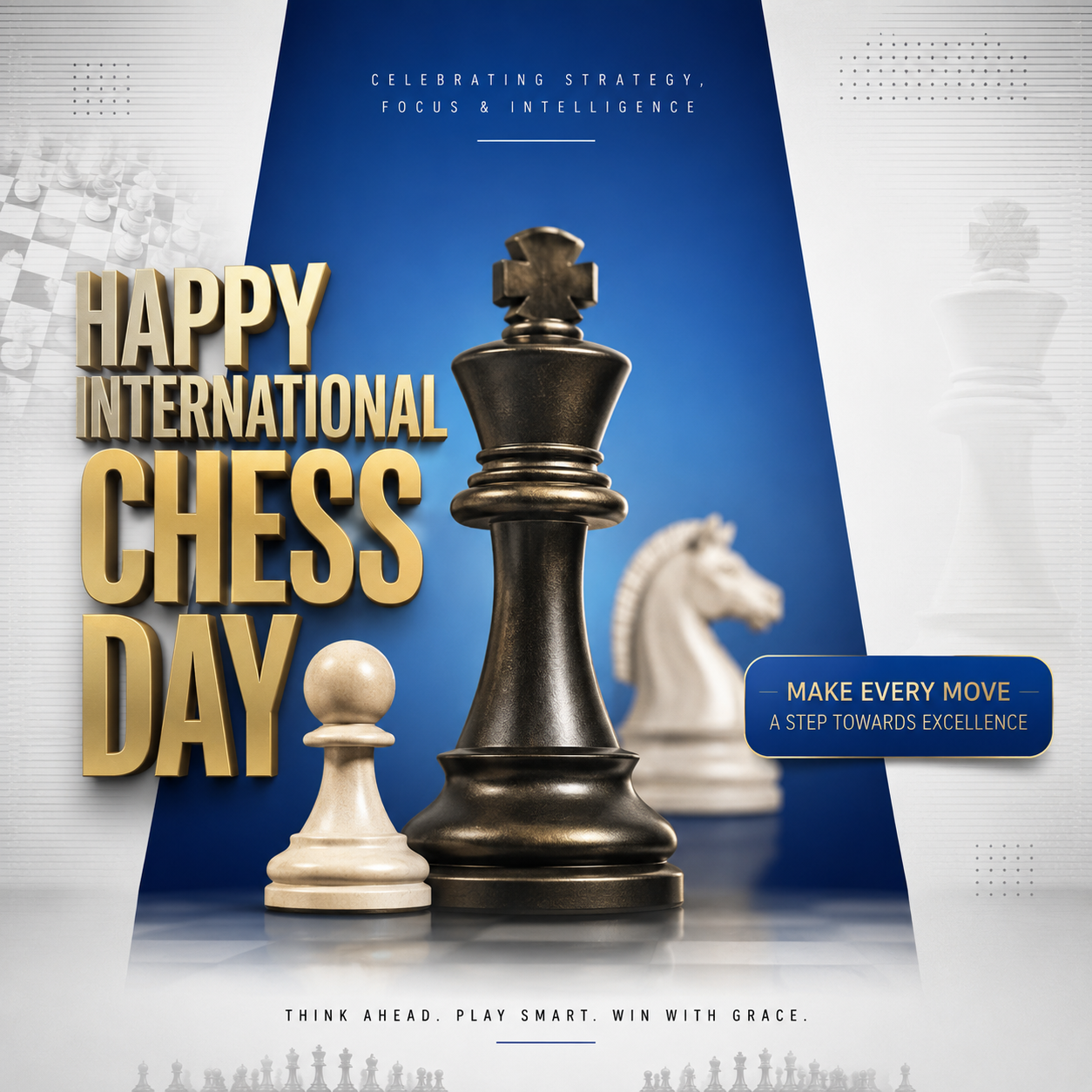 International Chess Day poster