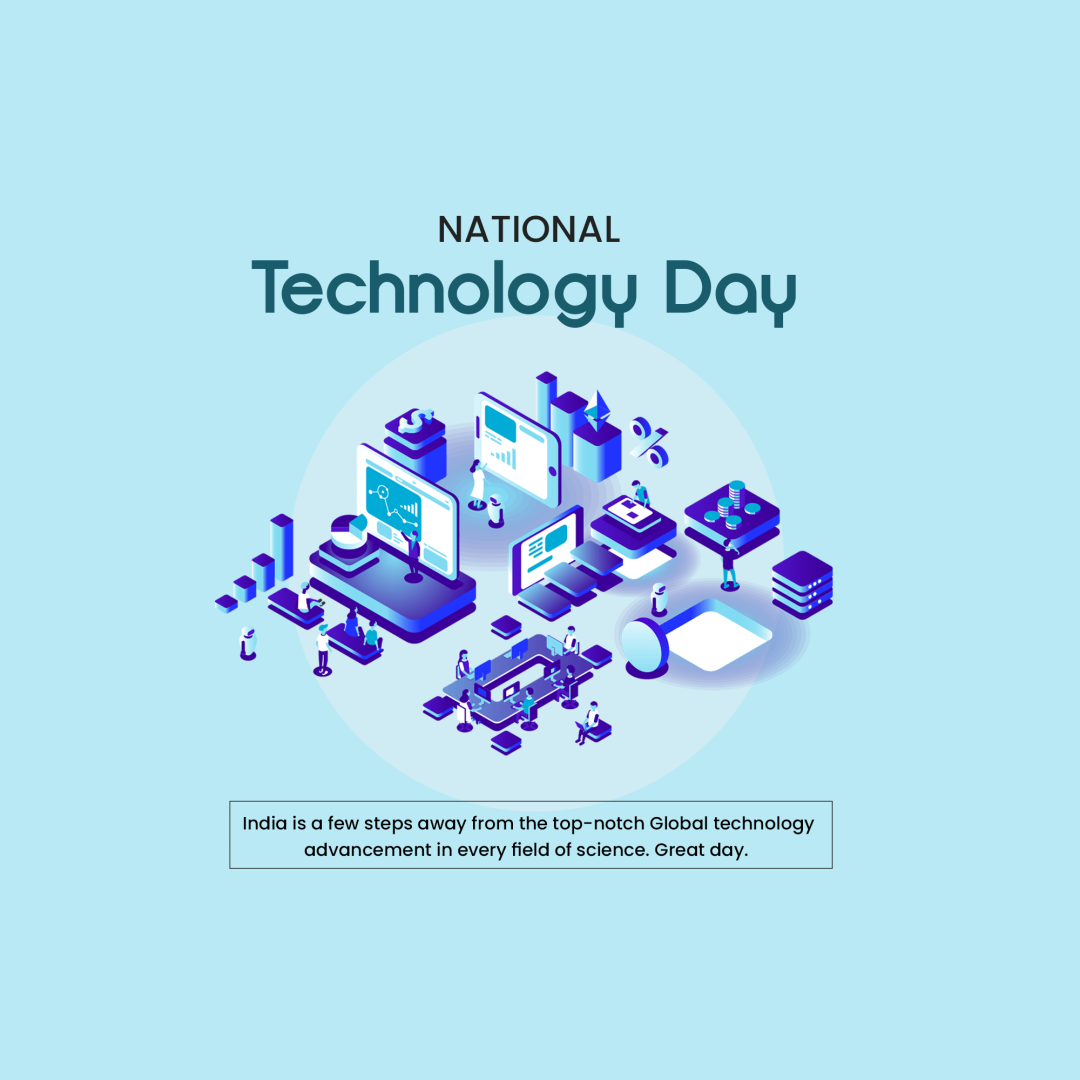 National Technology Day poster