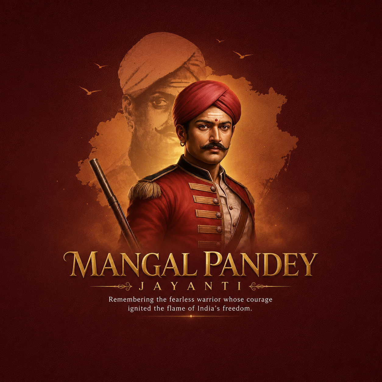Mangal Pandey Jayanti poster