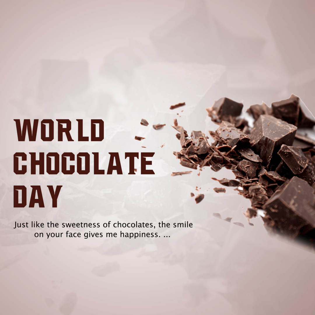 World Chocolate Day poster