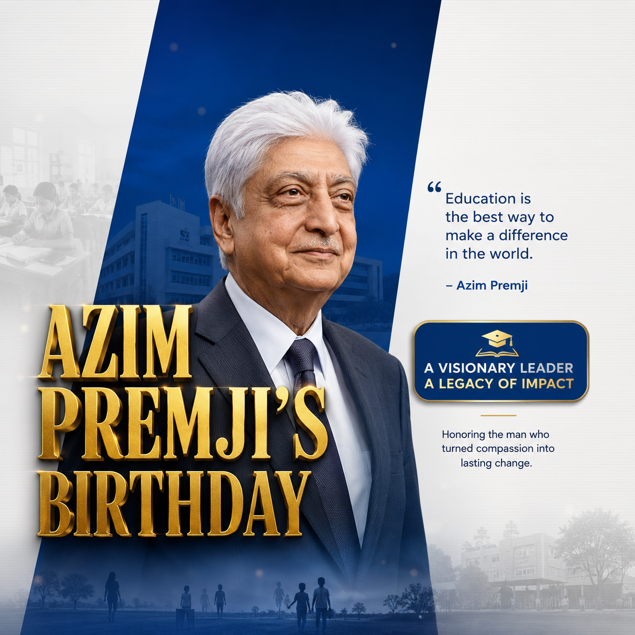 Azim Premji's birthday