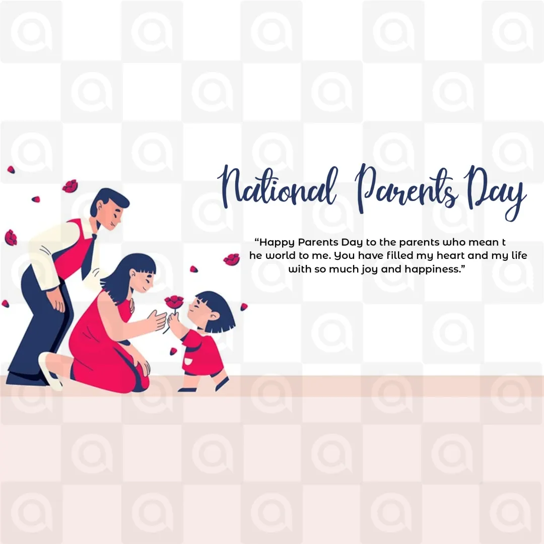 National Parents' Day Poster Template