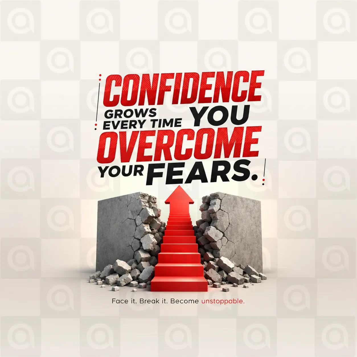 Motivational Poster Template