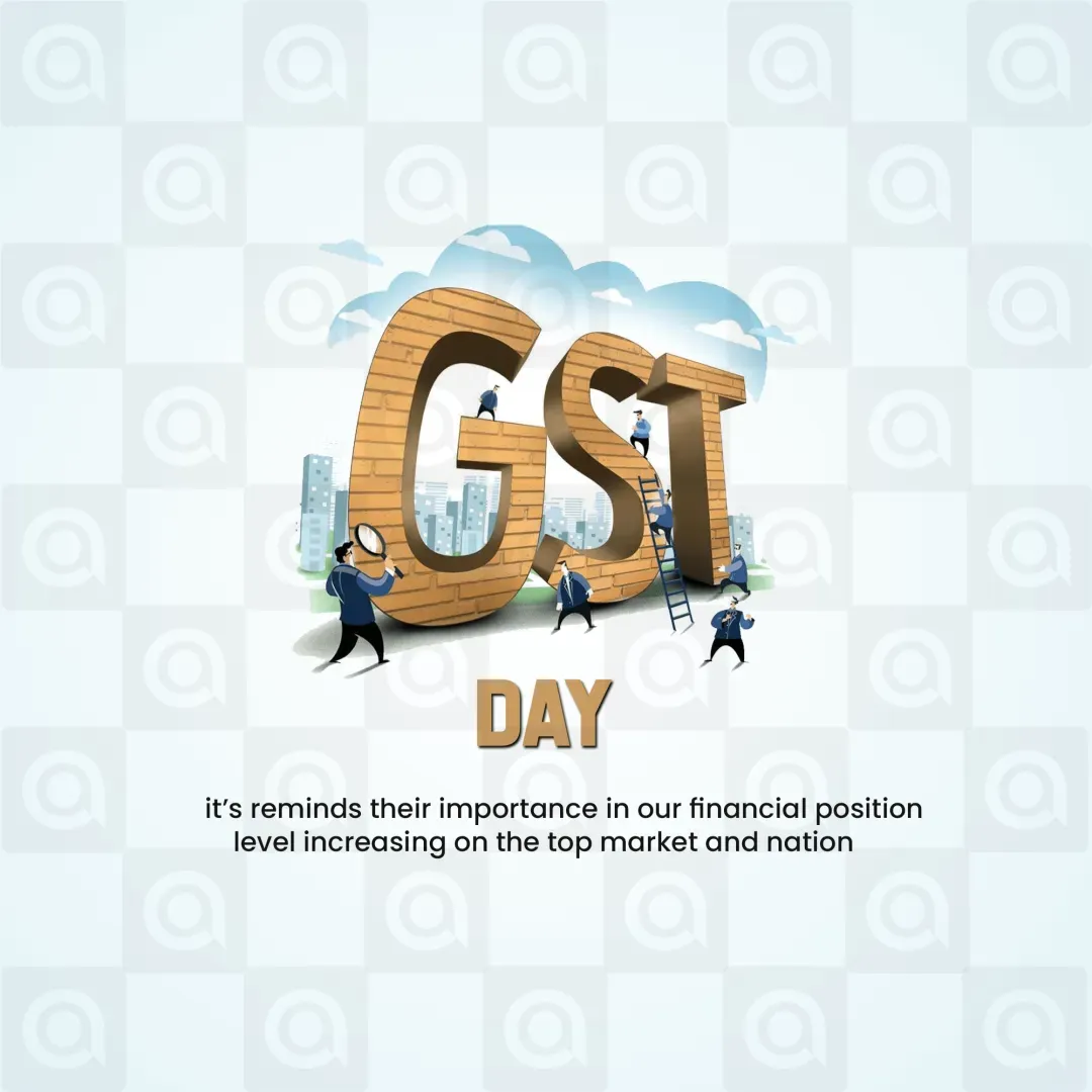 GST day Poster Template