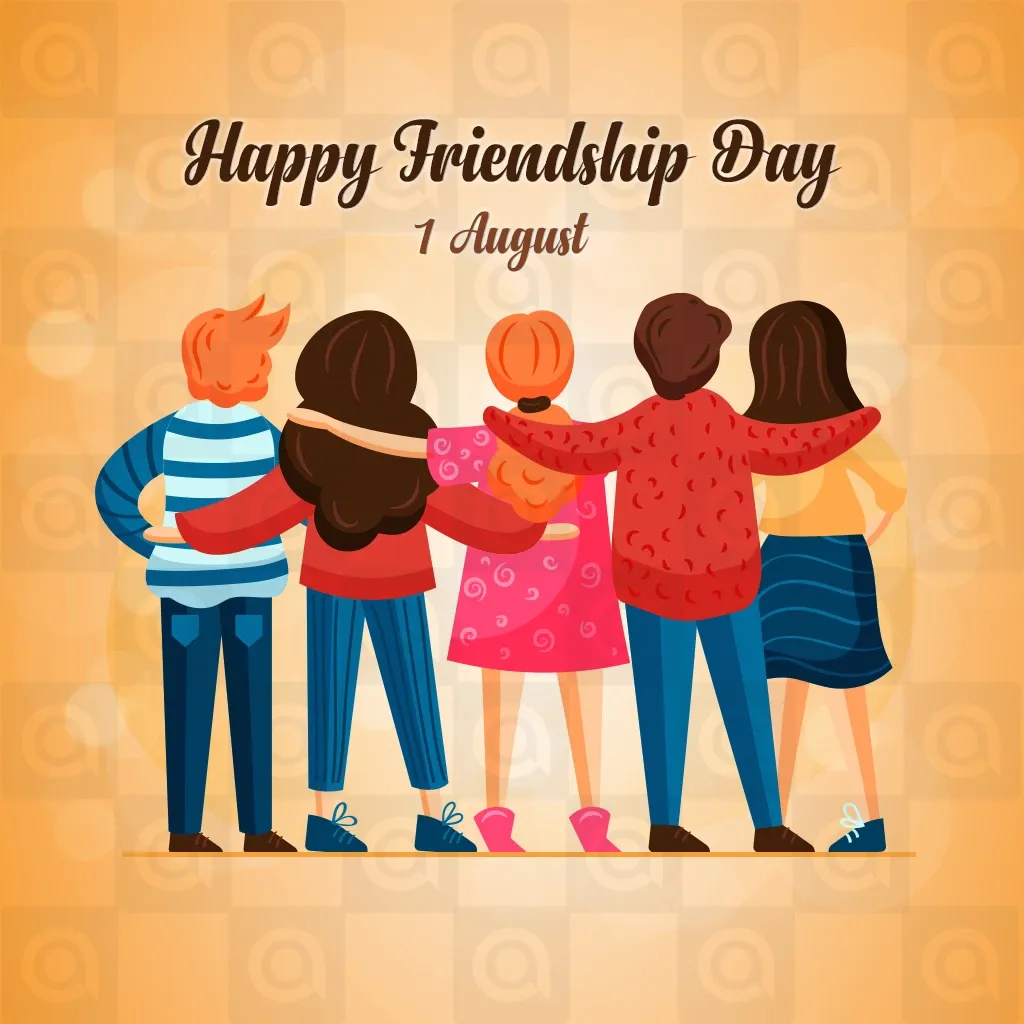 Friendship Day Poster Template