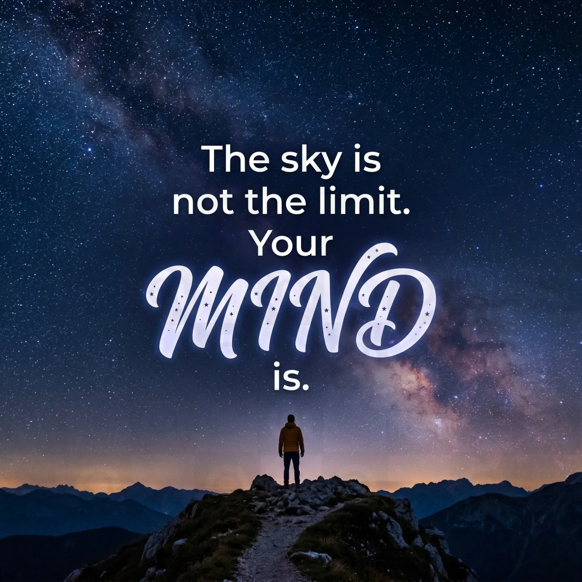 Motivational Poster Template