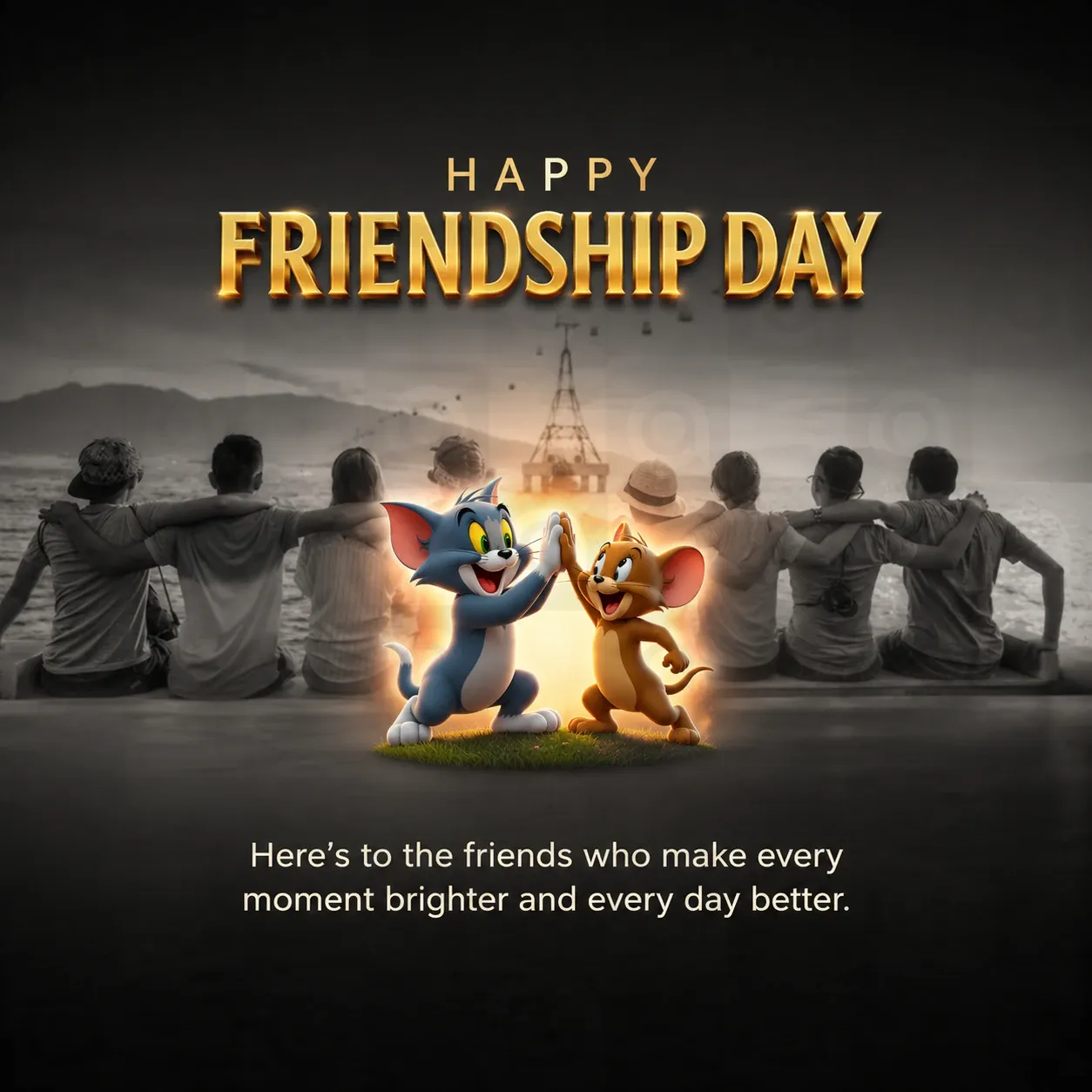 Friendship Day Poster Template - Design 5