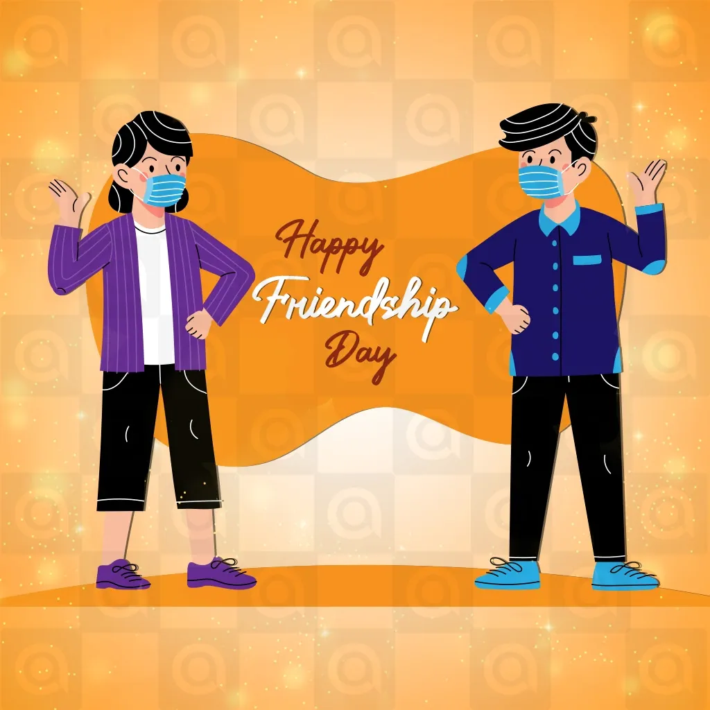 Friendship Day Poster Template