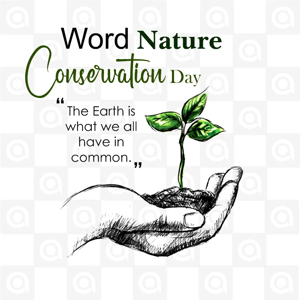 World Nature Conservation Day Poster Template