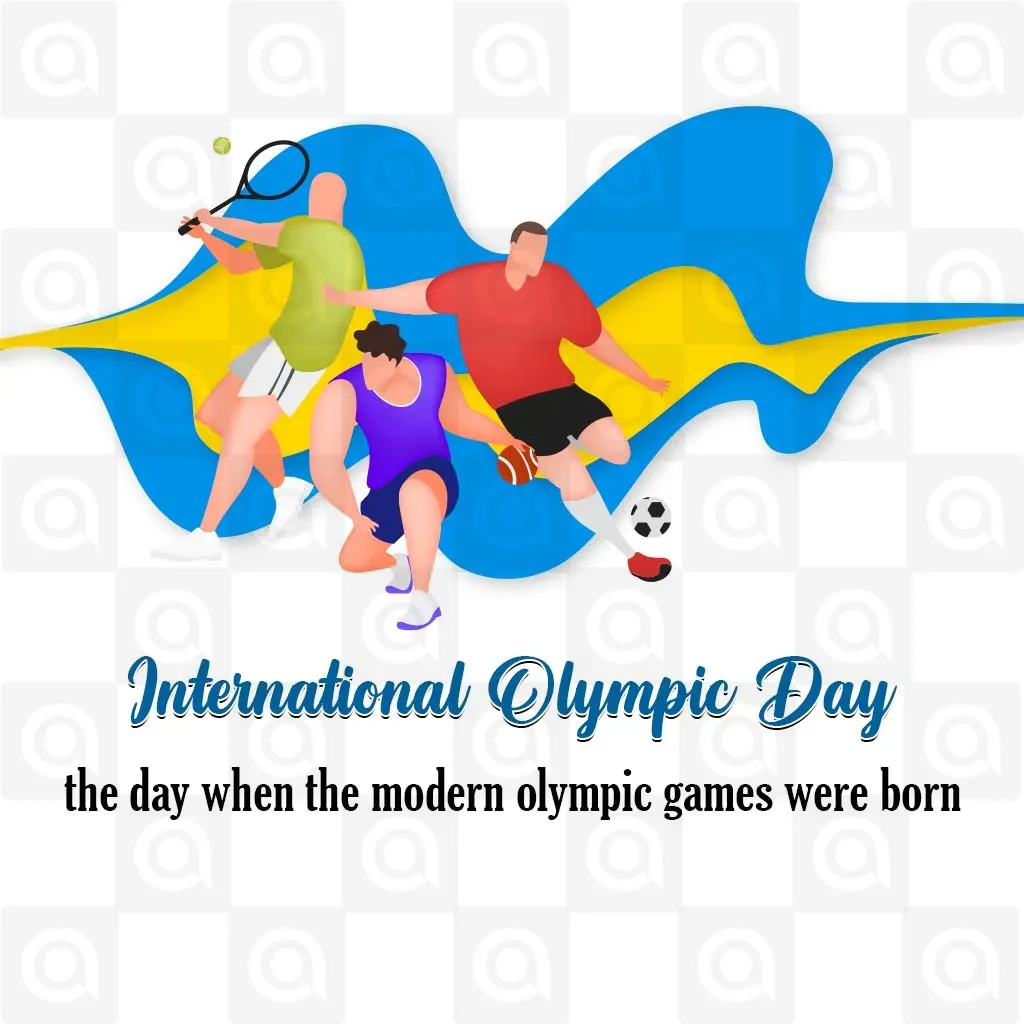 International Olympic Day Poster Template