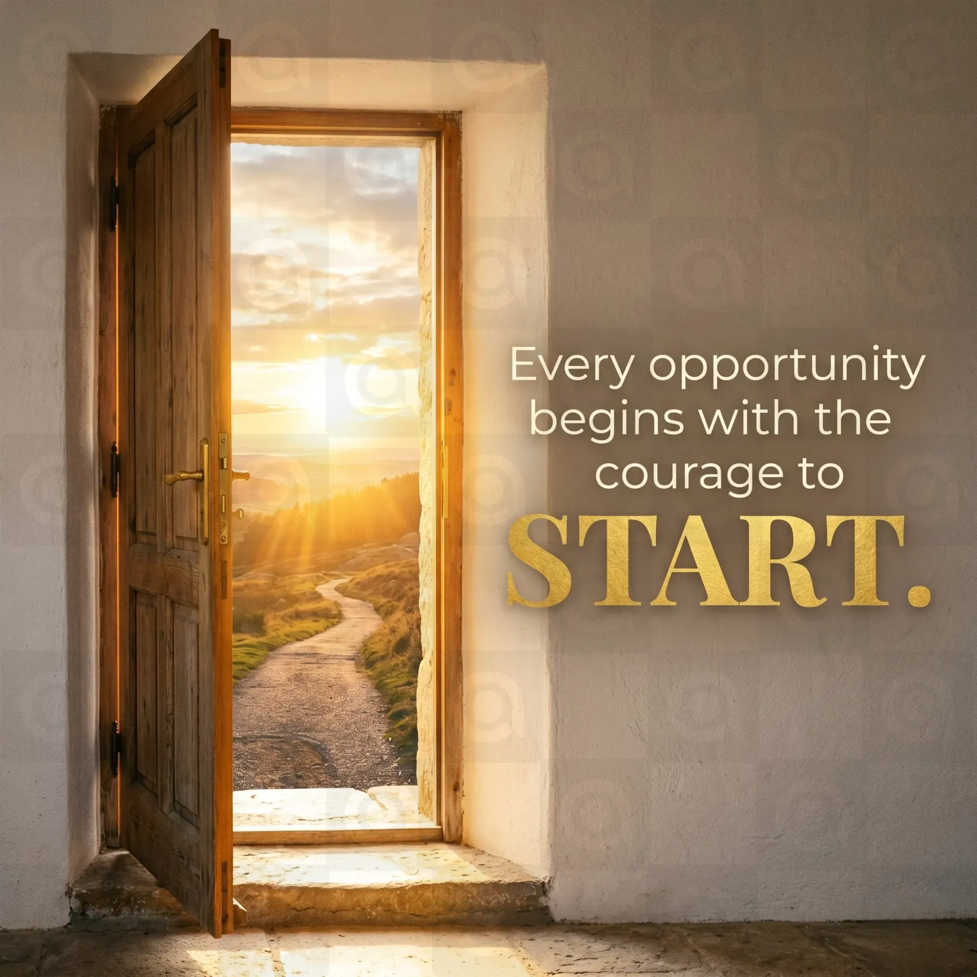 Motivational Poster Template