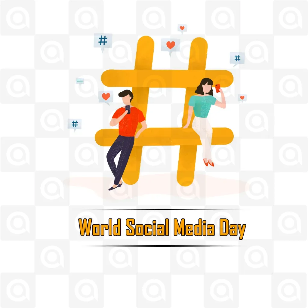 Social Media Day Poster Template