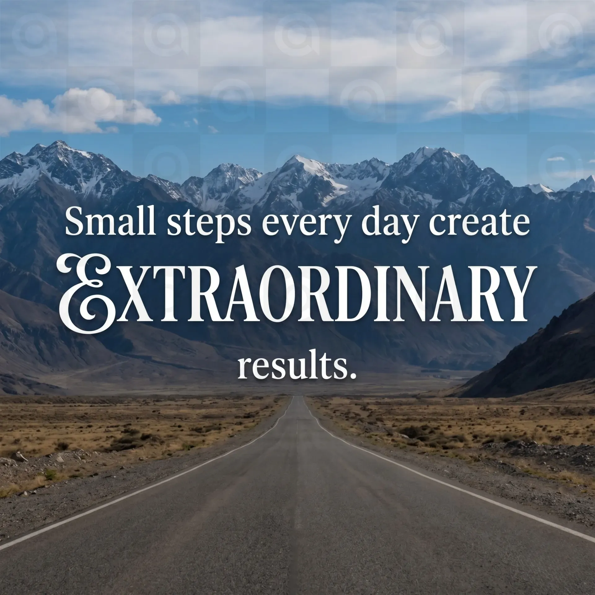 Motivational Poster Template