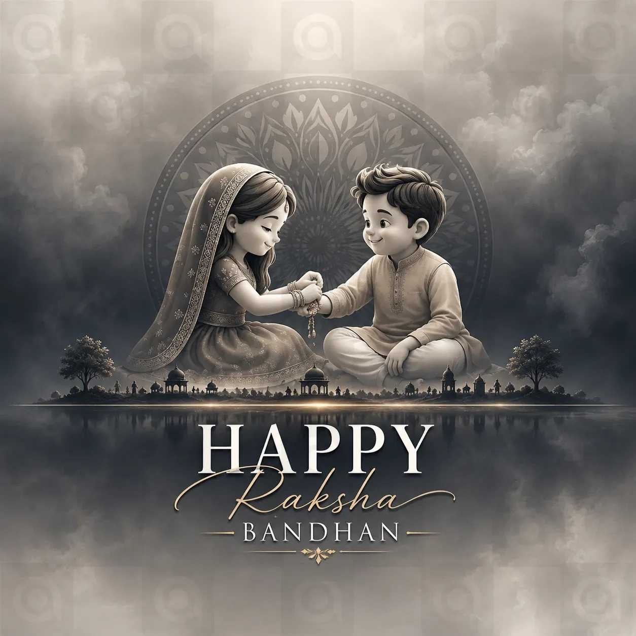 Raksha Bandhan Poster Template