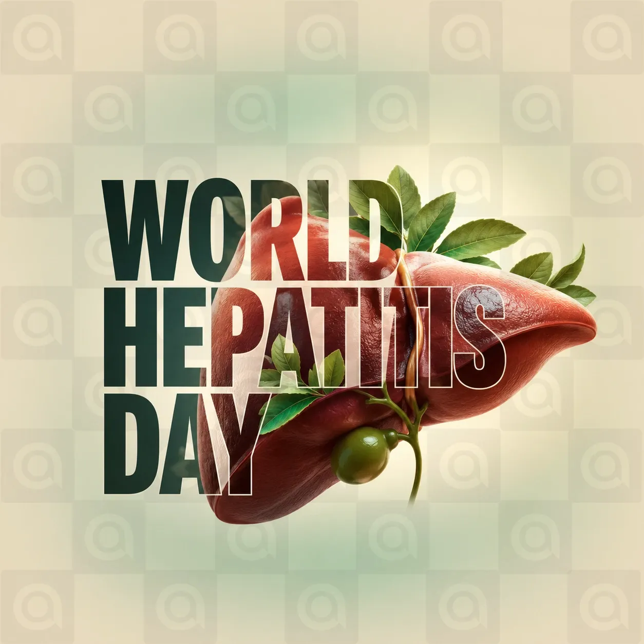 World Hepatitis Day Poster Template