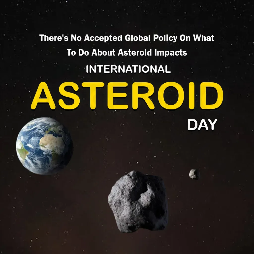 International Asteroid Day Poster Template - Free Download