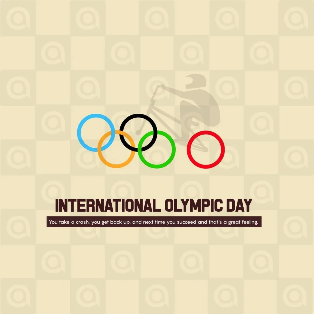 International Olympic Day Poster Template