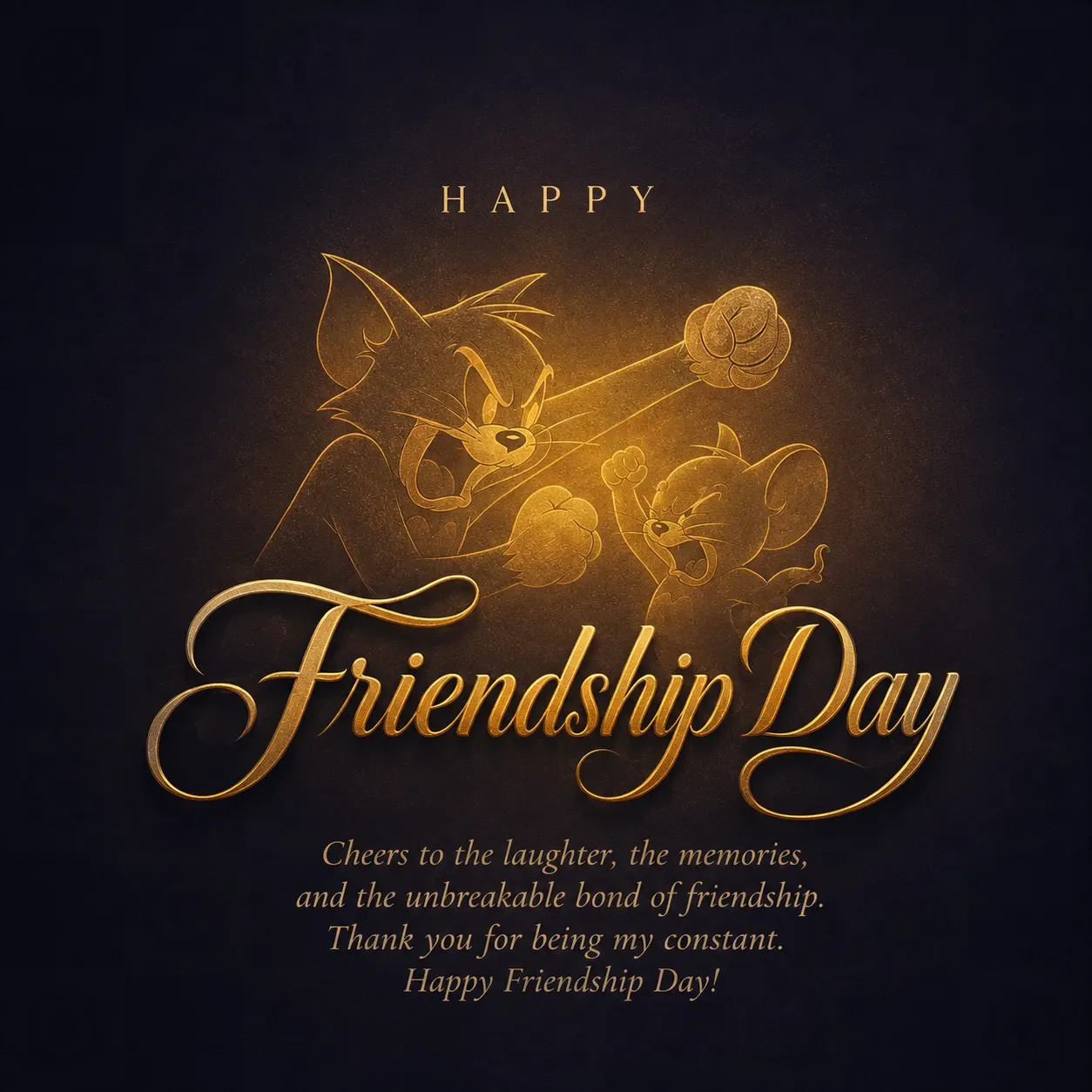 Friendship Day Poster Template