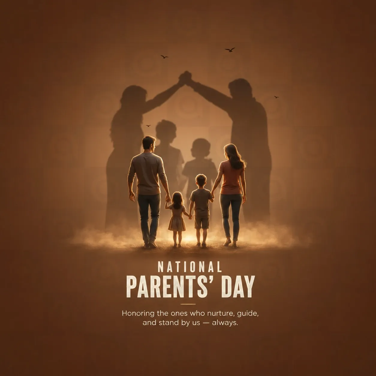 National Parents' Day Poster Template