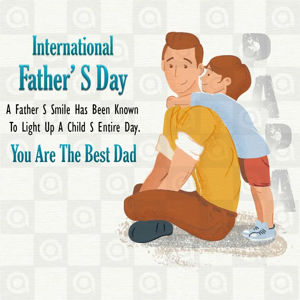 Father's Day Poster Template