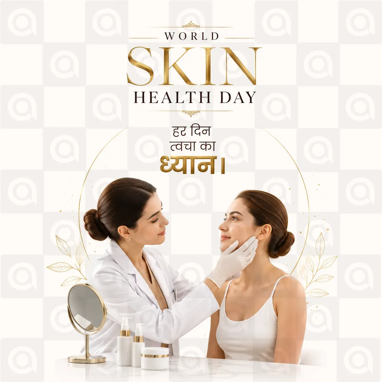 World Skin Health Day Poster Template - Free Download