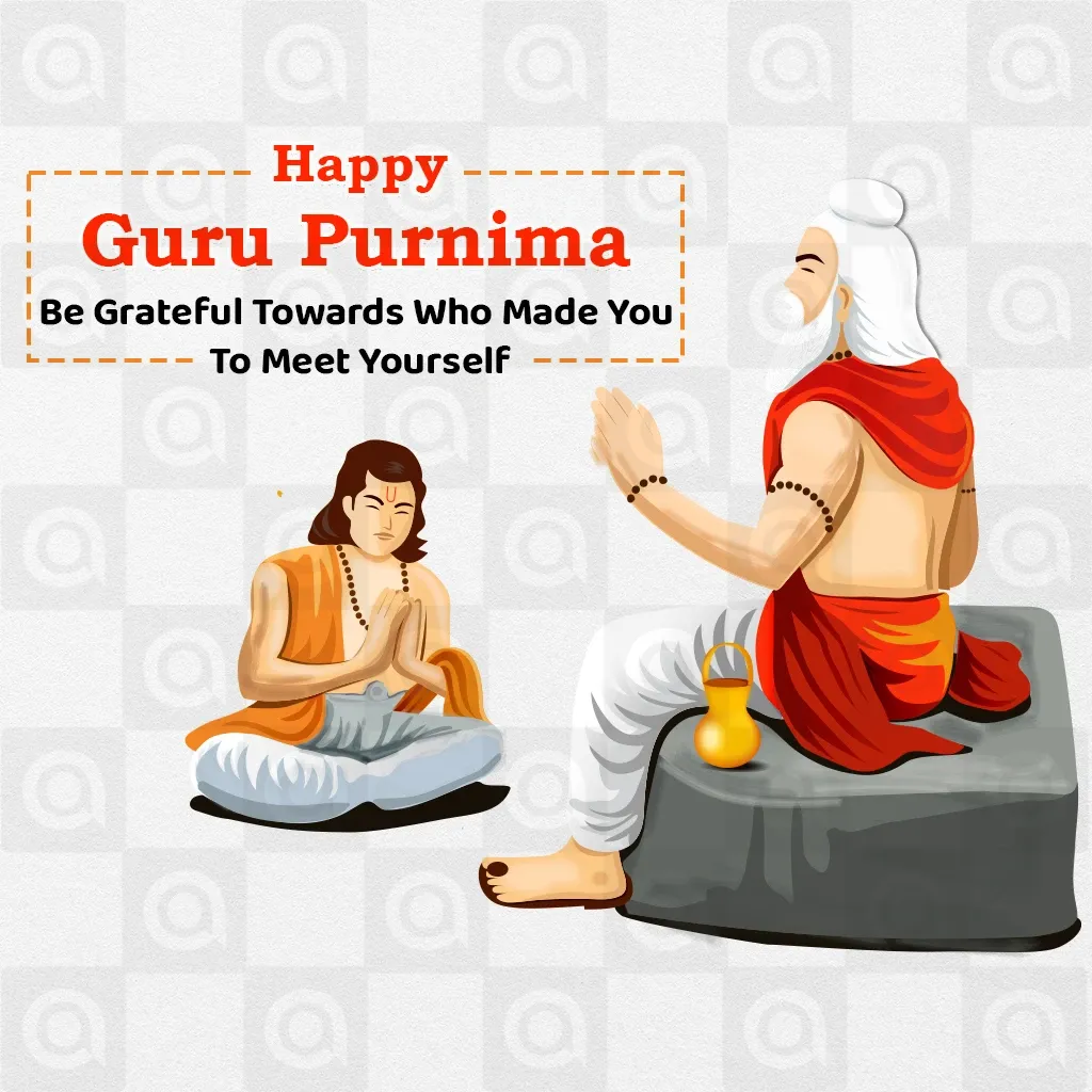 Guru Purnima Poster Template