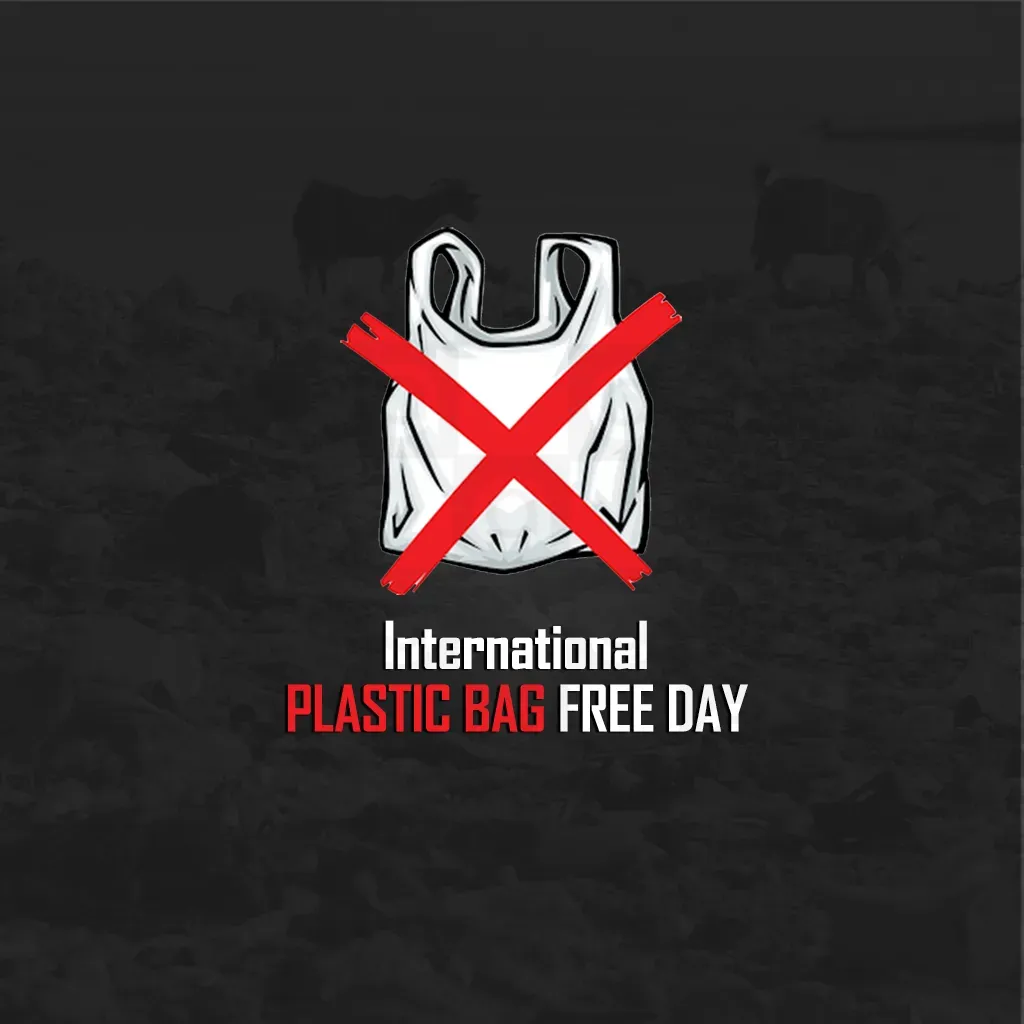 International Plastic Bag Free Day Poster Template