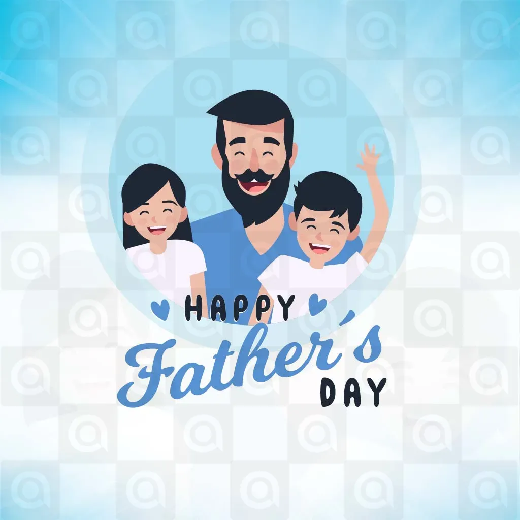 Father's Day Poster Template