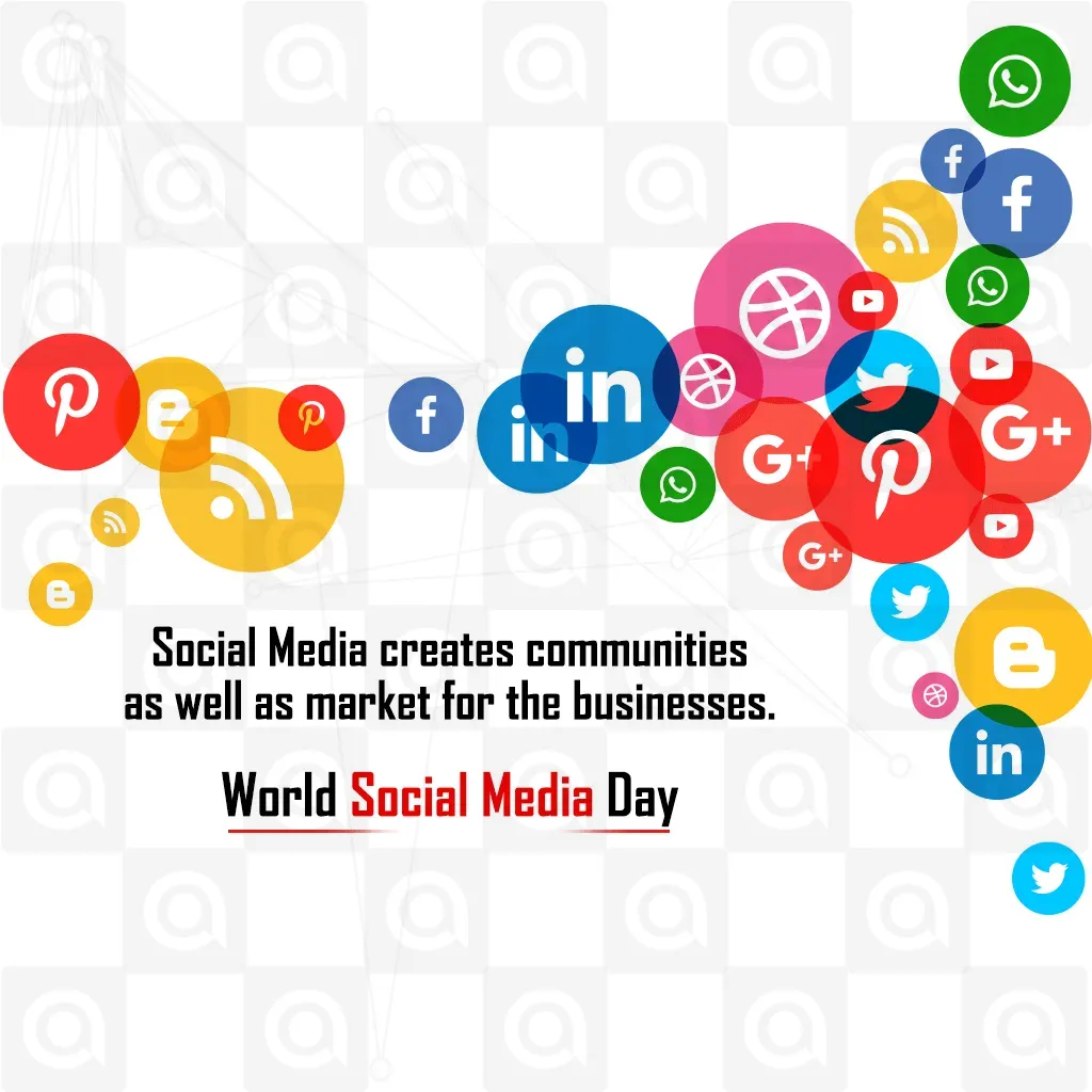 Social Media Day Poster Template