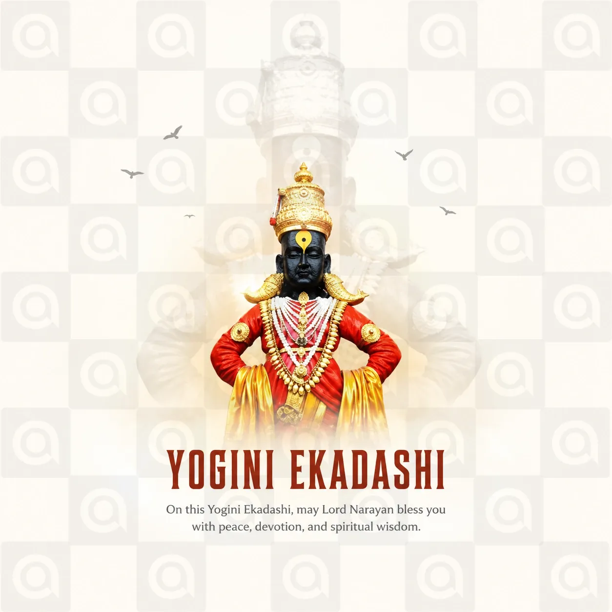 Yogini Ekadasi Poster Template