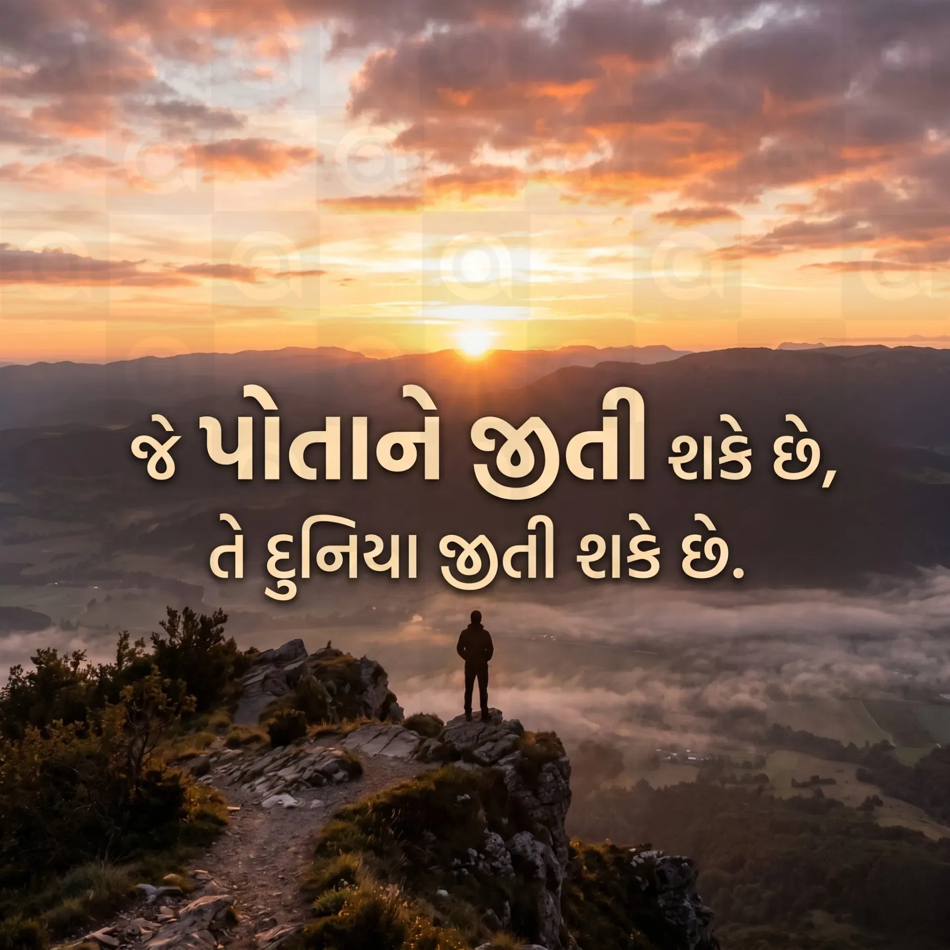 Motivational Poster Template
