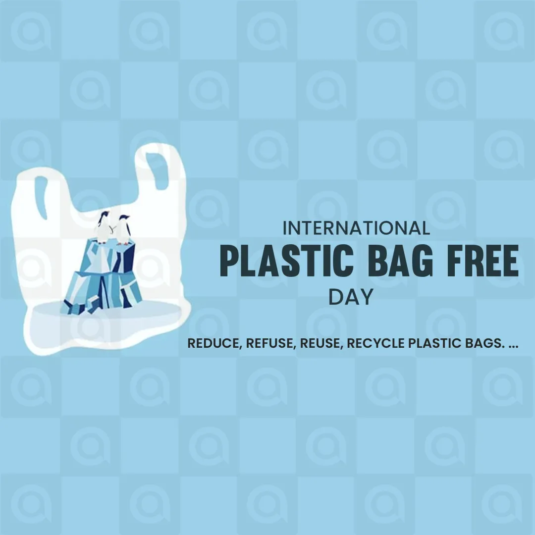 International Plastic Bag Free Day Poster Template