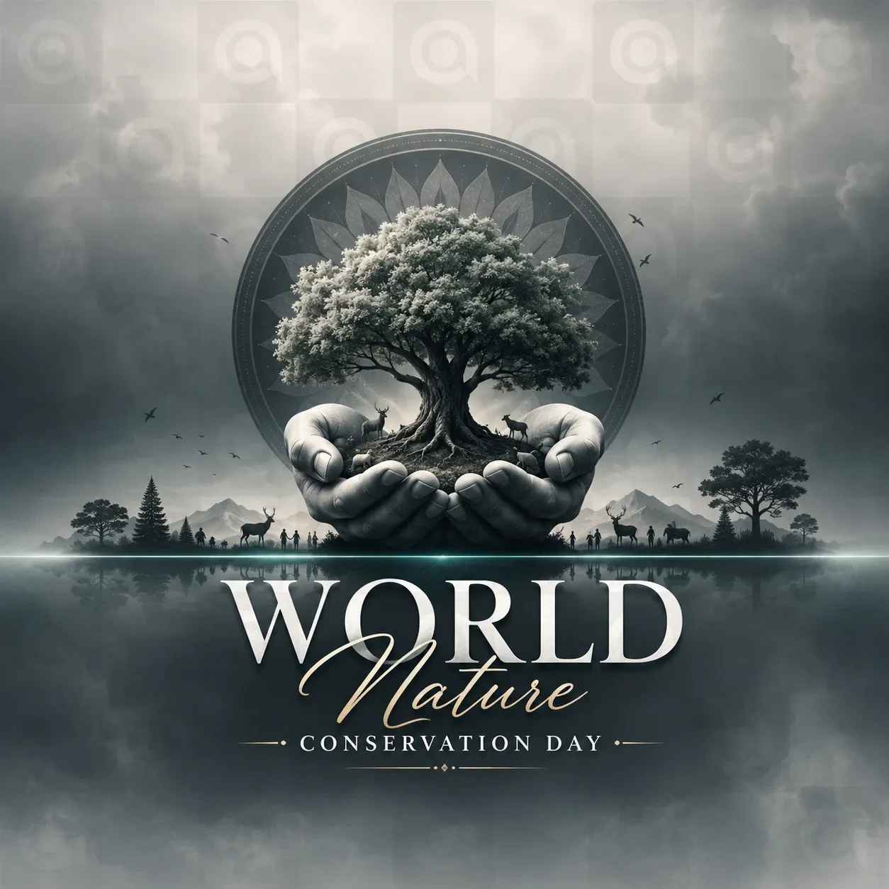 World Nature Conservation Day Poster Template - Free Download