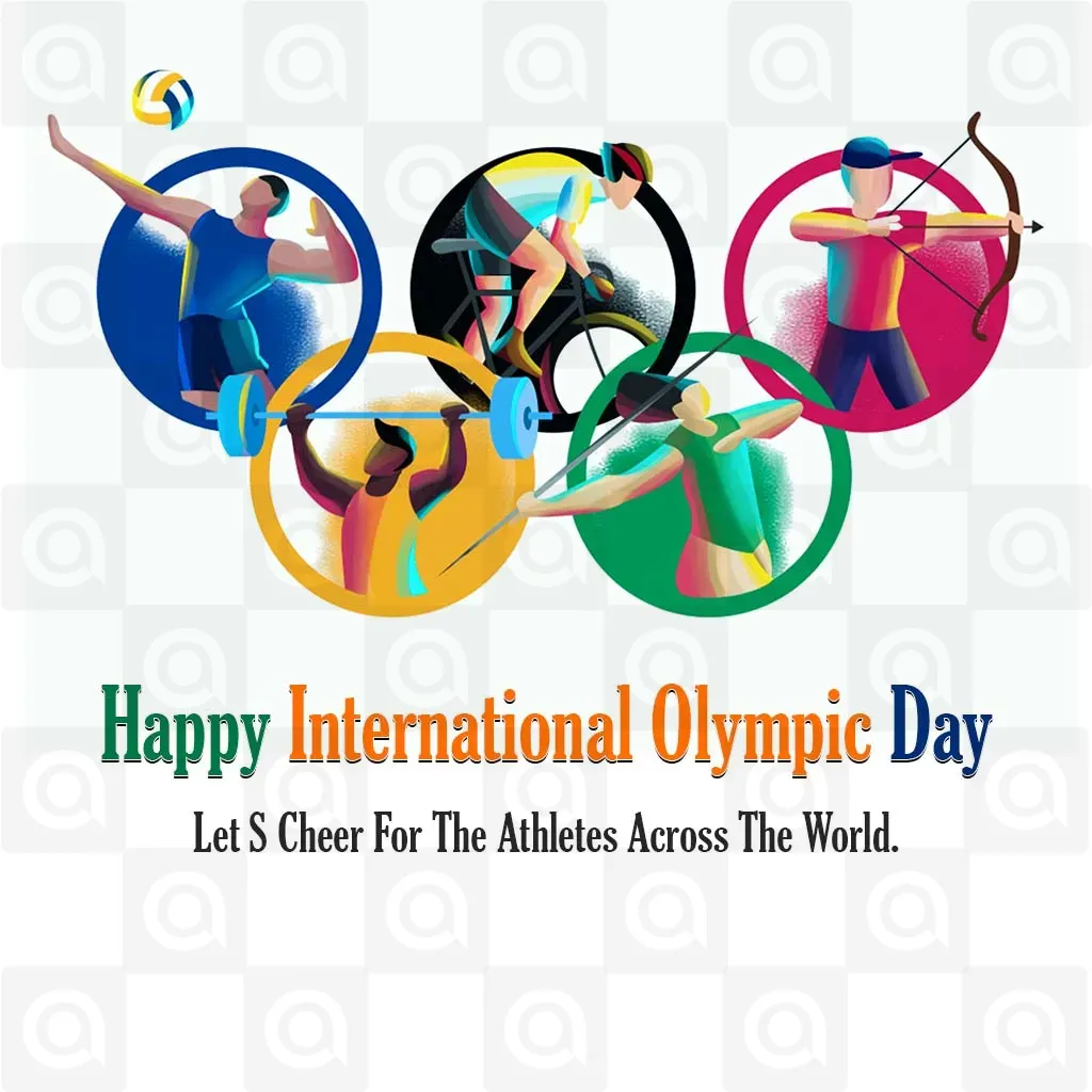 International Olympic Day Poster Template - Free Download