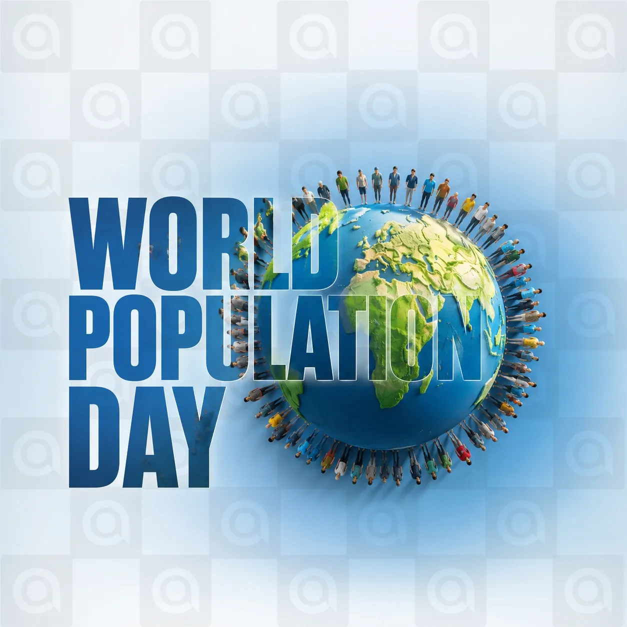World Population Day Poster Template