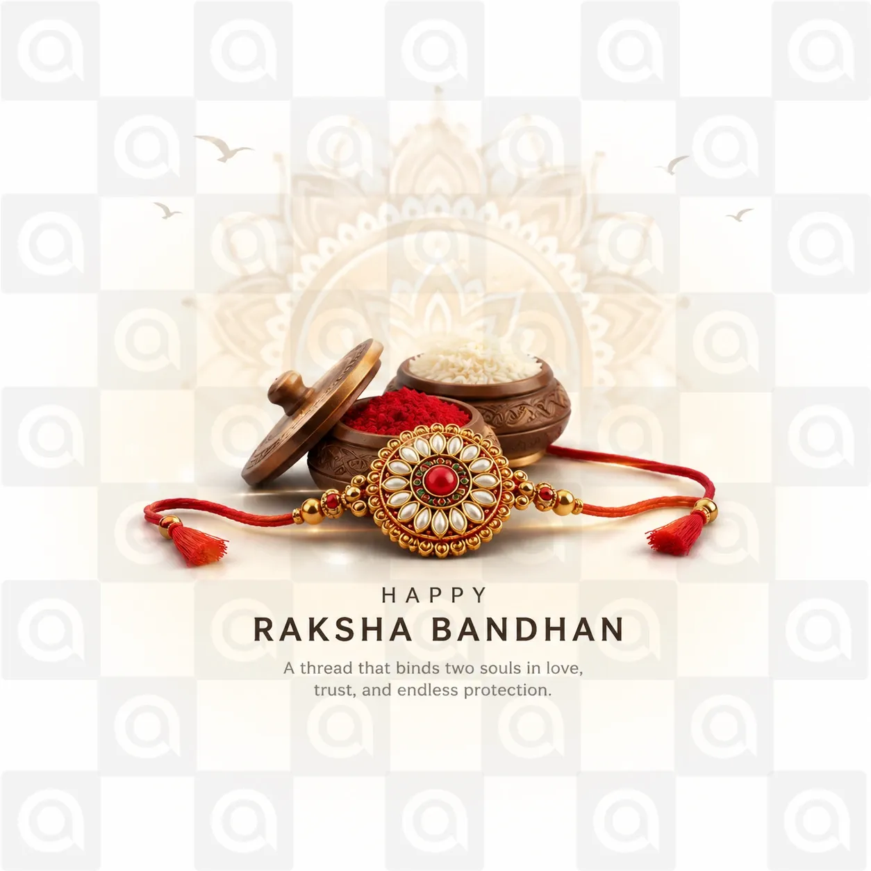 Raksha Bandhan Poster Template