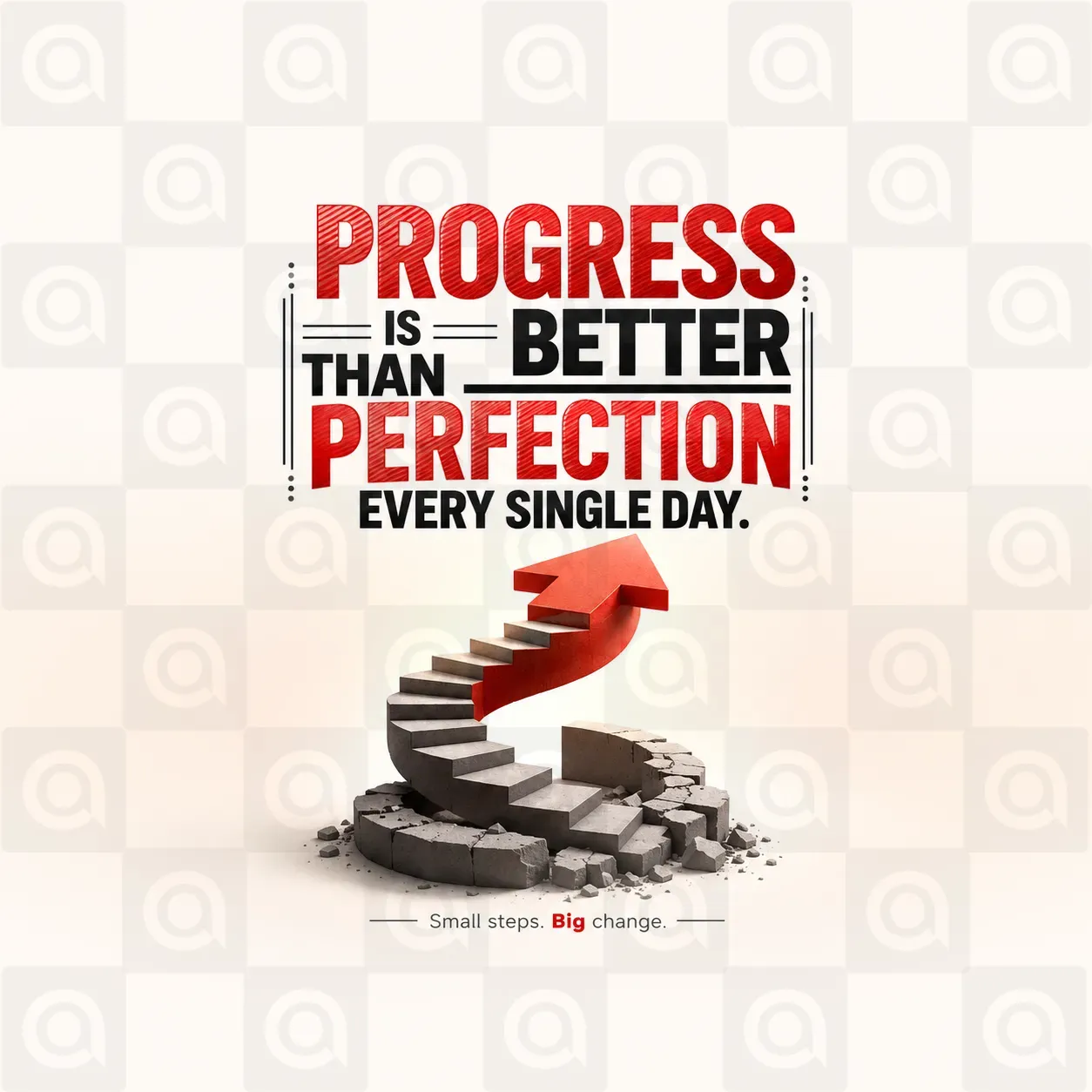 Motivational Poster Template