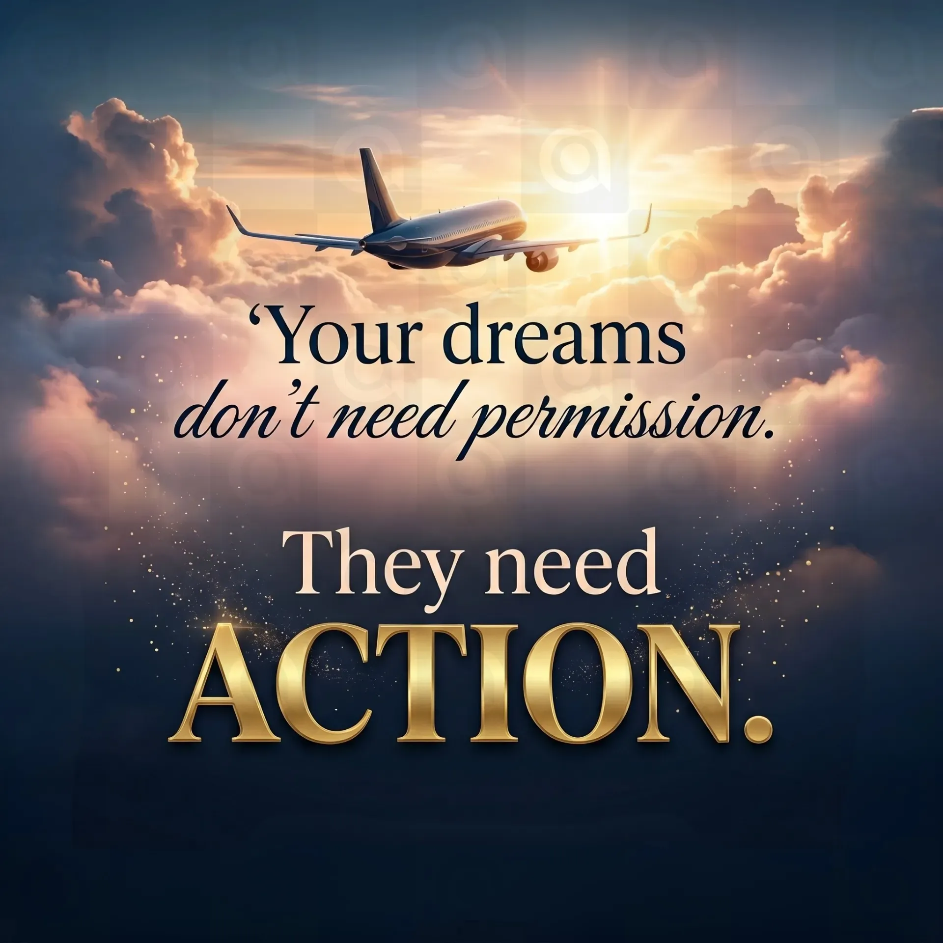 Motivational Poster Template