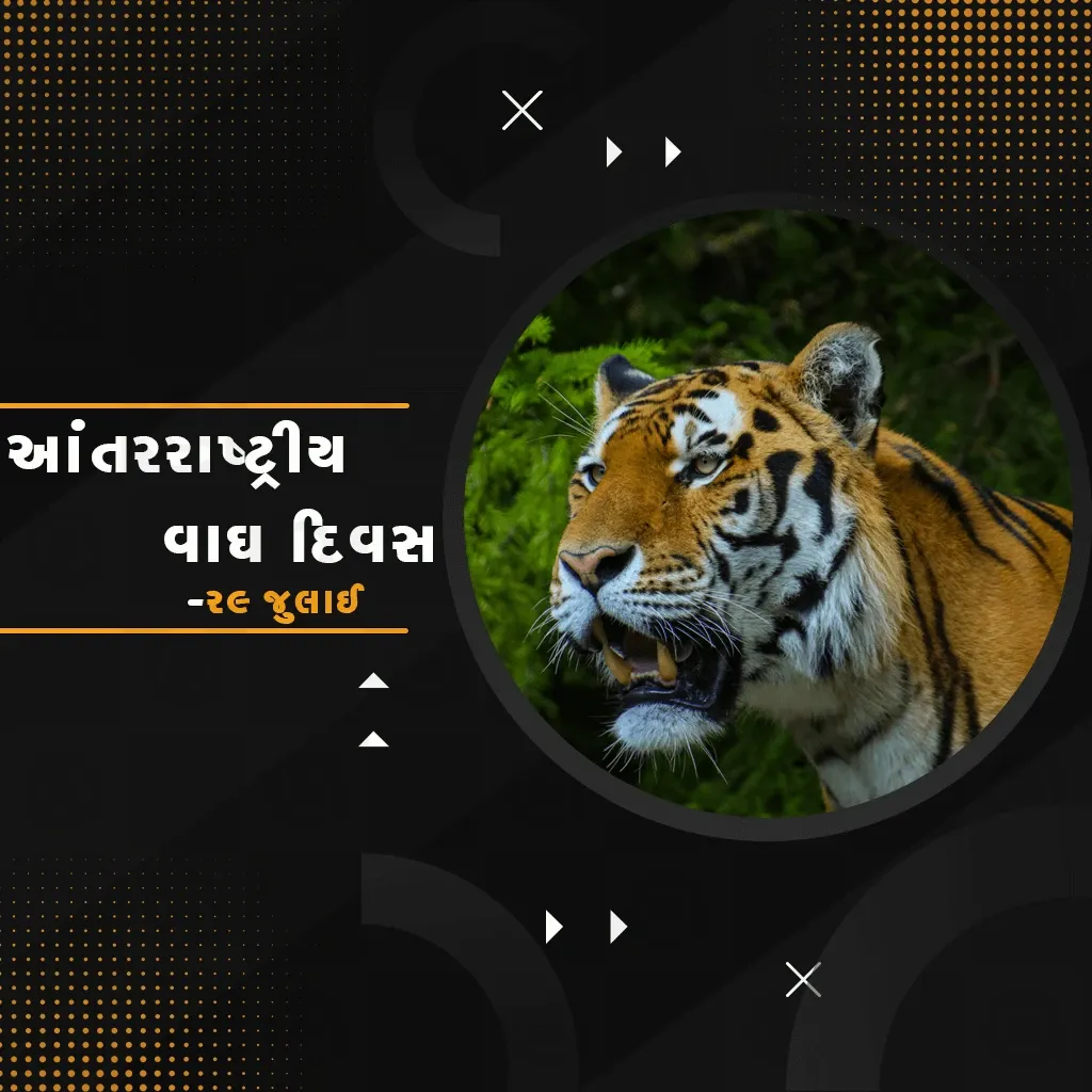 World Tiger Day Poster Template