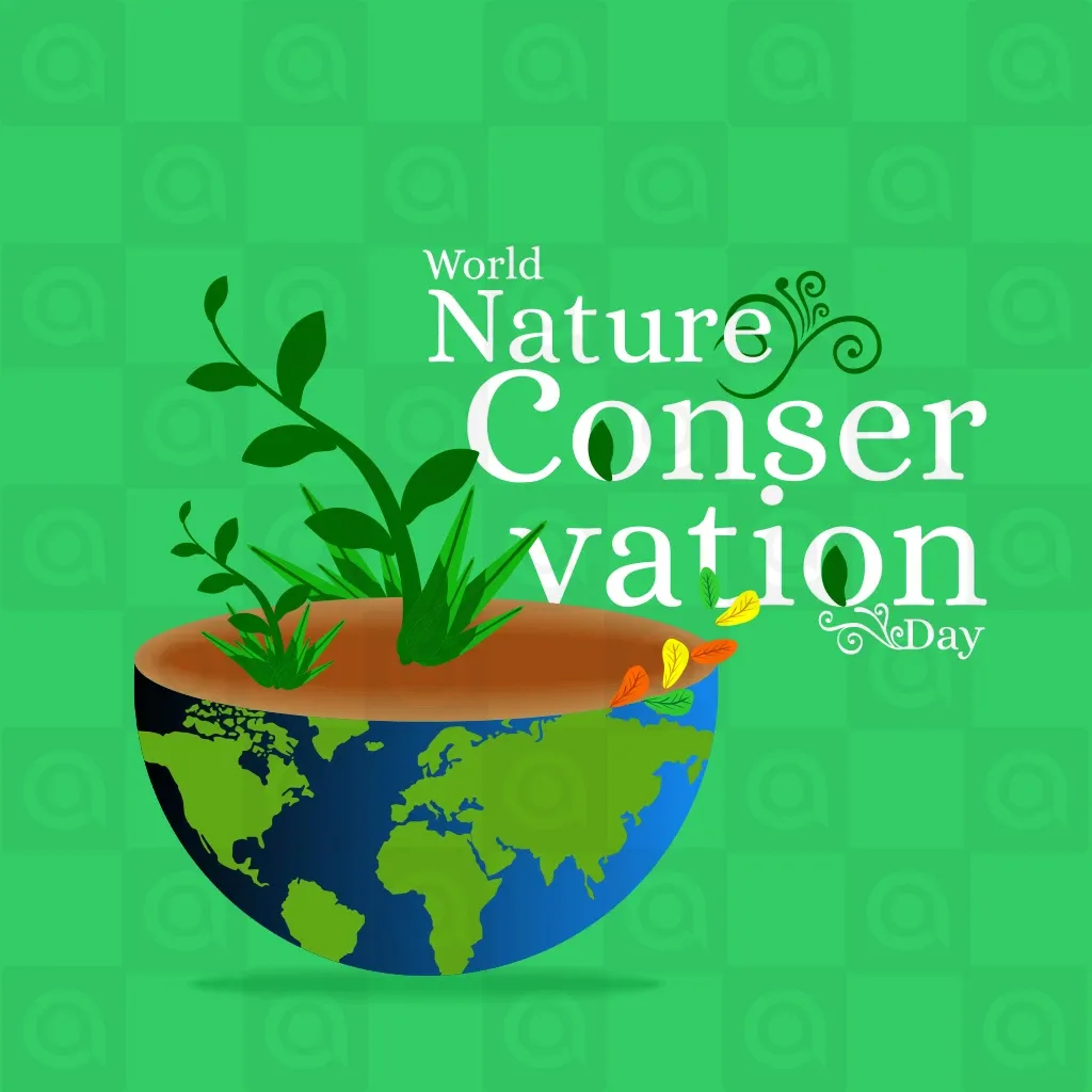 World Nature Conservation Day Poster Template