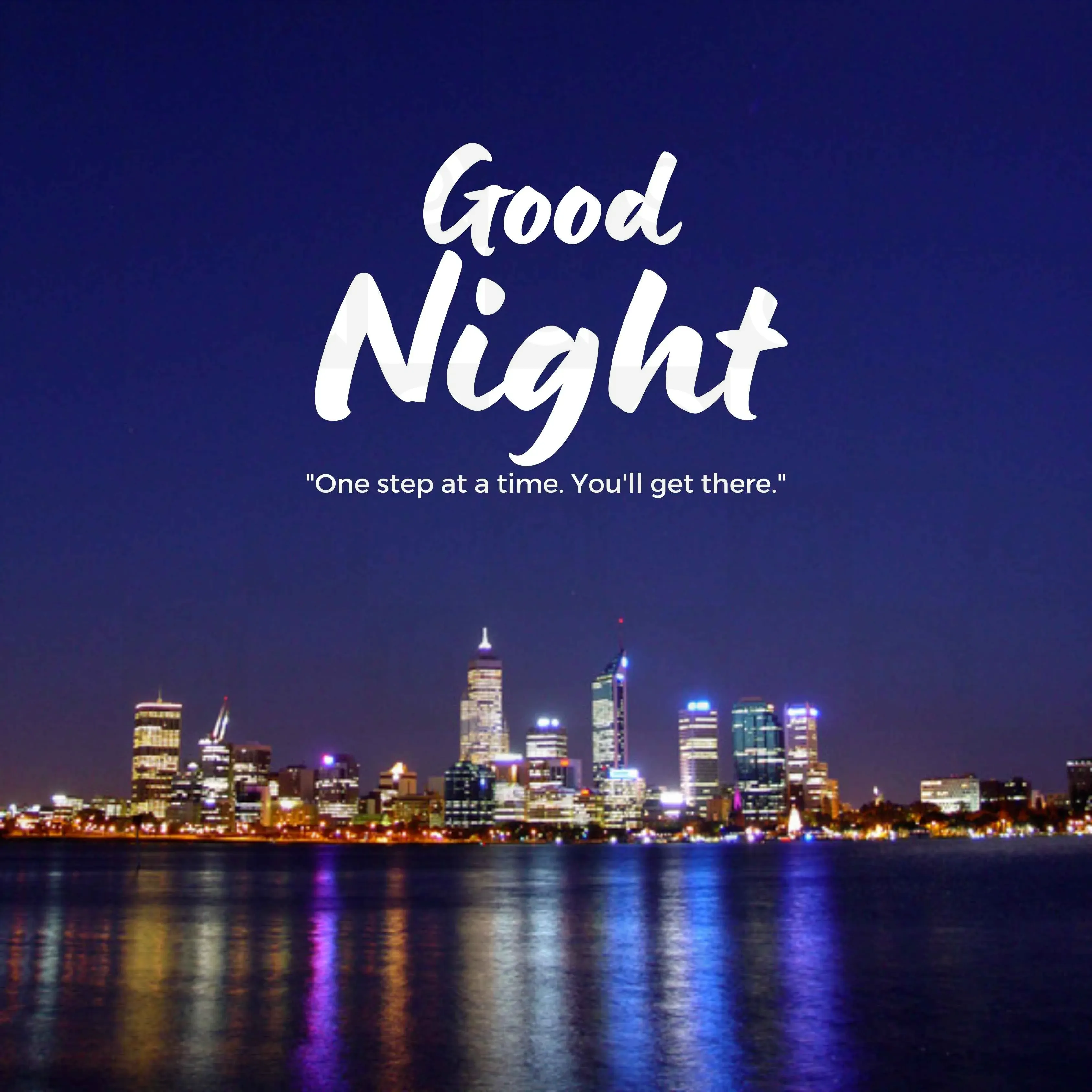 Good Night Poster Template - Free Download