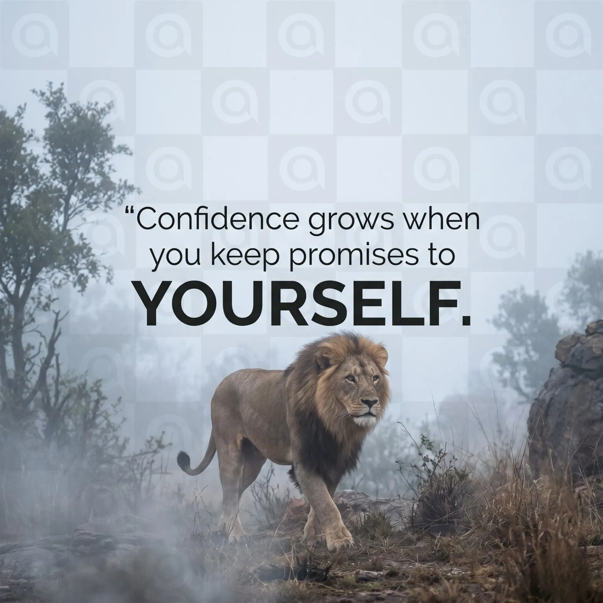 Motivational Poster Template