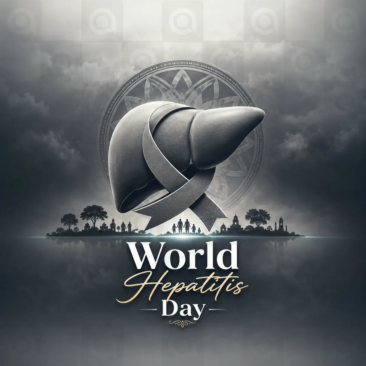 World Hepatitis Day Poster Template