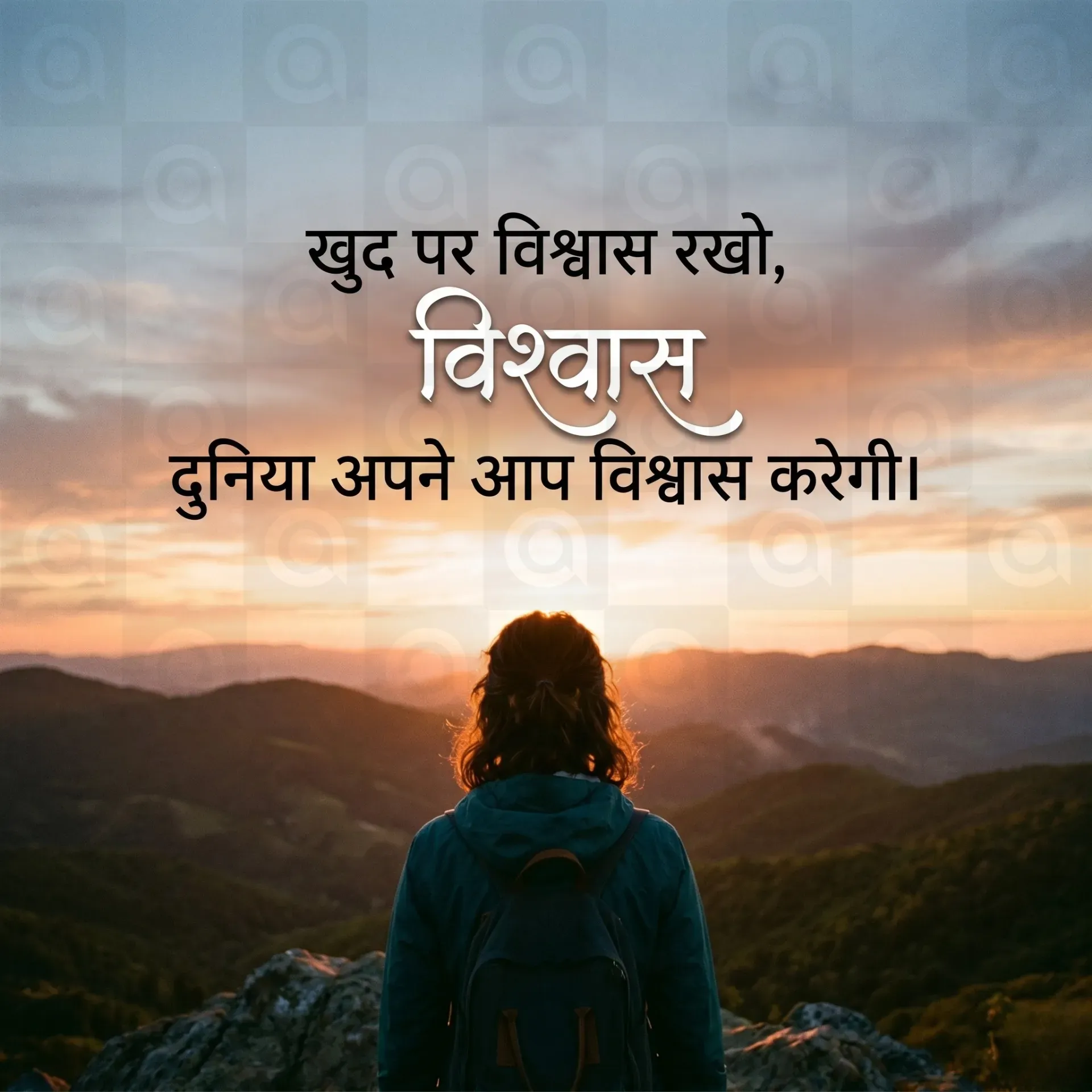 Motivational Poster Template