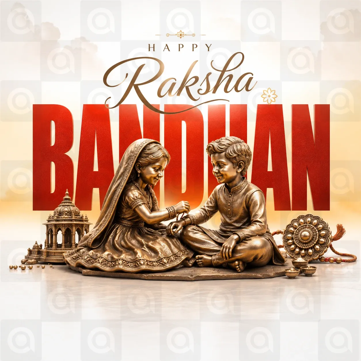 Raksha Bandhan Poster Template