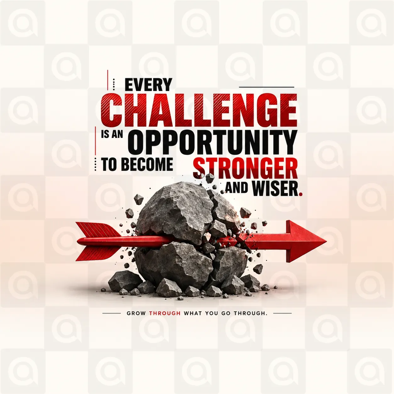 Motivational Poster Template