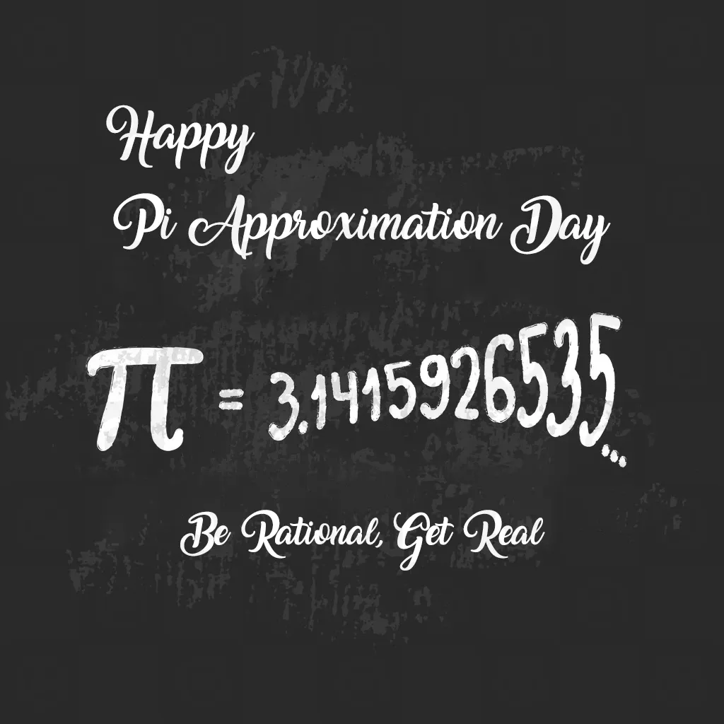 Pi Approximation Day Poster Template
