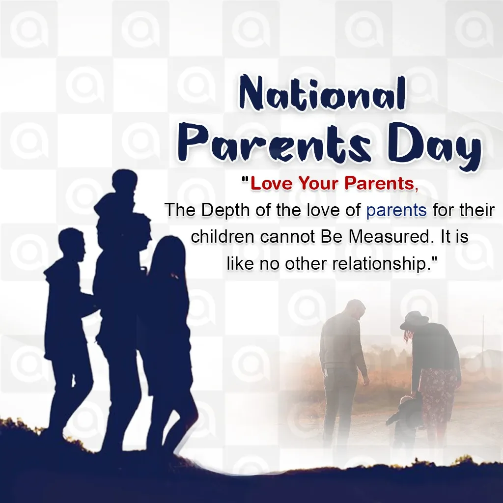 National Parents' Day Poster Template