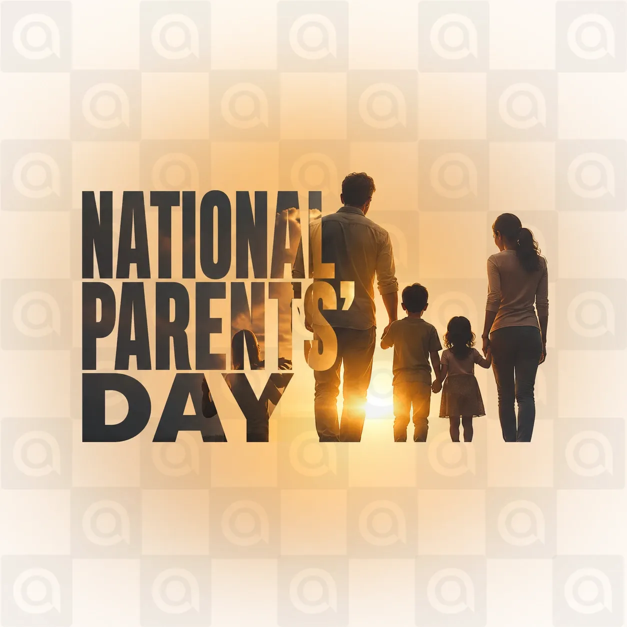 National Parents' Day Poster Template - Free Download