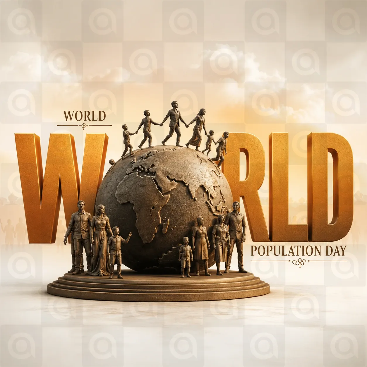 World Population Day Poster Template